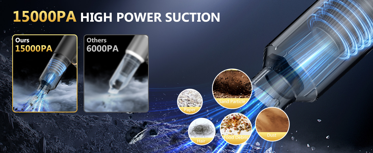 car vacuum cleaner high power