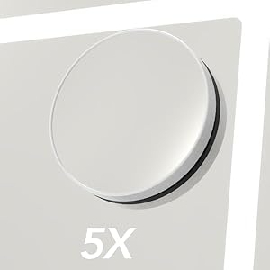 makeup mirror with magnification