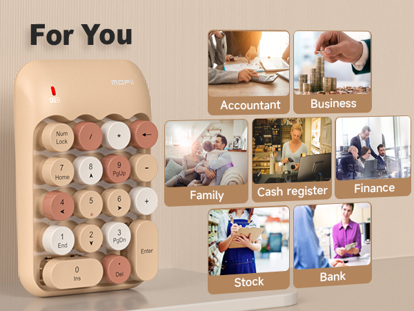 keyboard with number pad