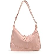 Shoulder Bag for Women,Ultra Soft Foldable Vegan Leather Crossbody Bag,Stylish Slouchy Tote Purse...