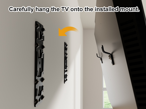 65 inch no stud tv mount