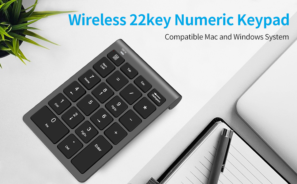 wireless numeric keypad