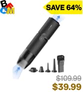 HOTO Handheld Vacuum Cleaner Cordless, Desk Vacuum Cleaner Compressed Electric Air Duster 15000Pa...