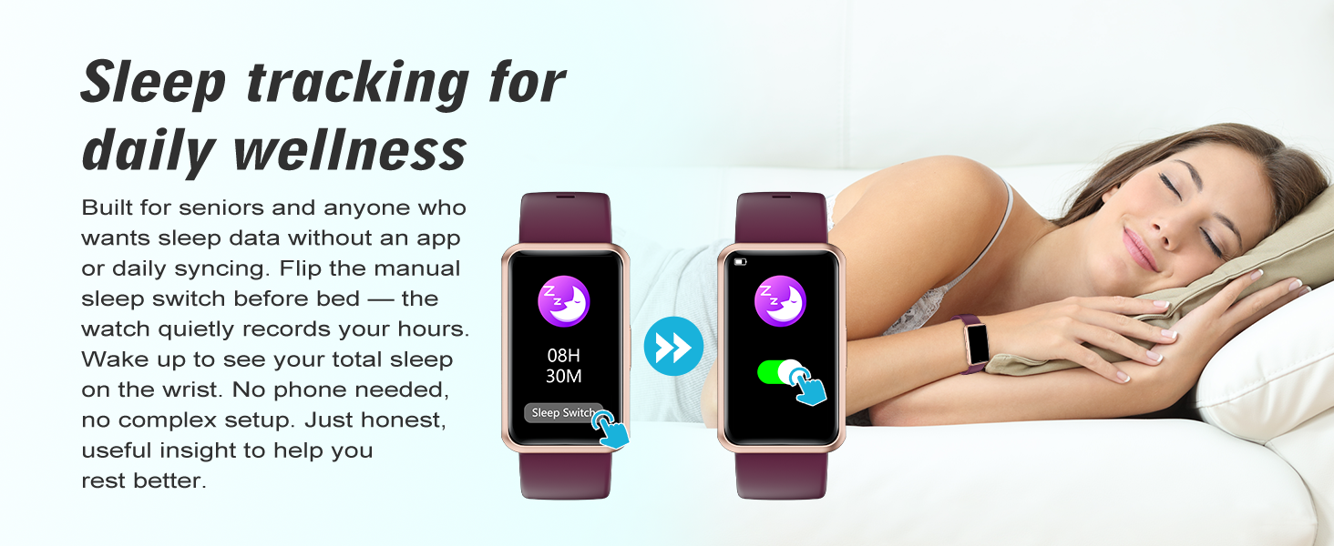 Fitness Watch for Men Women