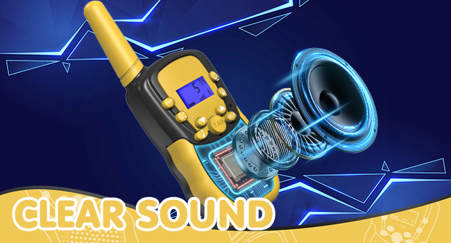 clear sound walkie talkies
