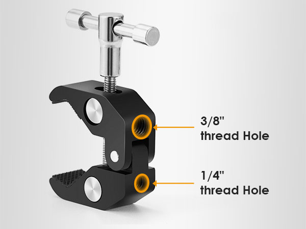 1/4" and 3/8" Thread 
