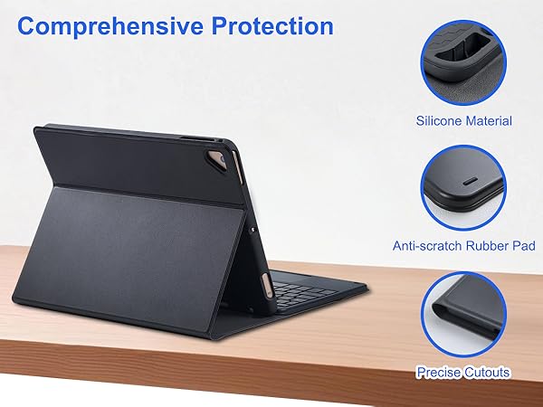 iPad 9.7 keyboard case-black-3-1