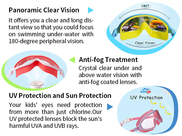 kids swim goggles