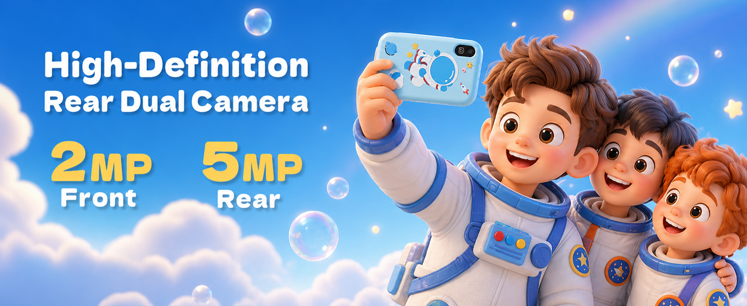 MP3 Player with Dual Camera