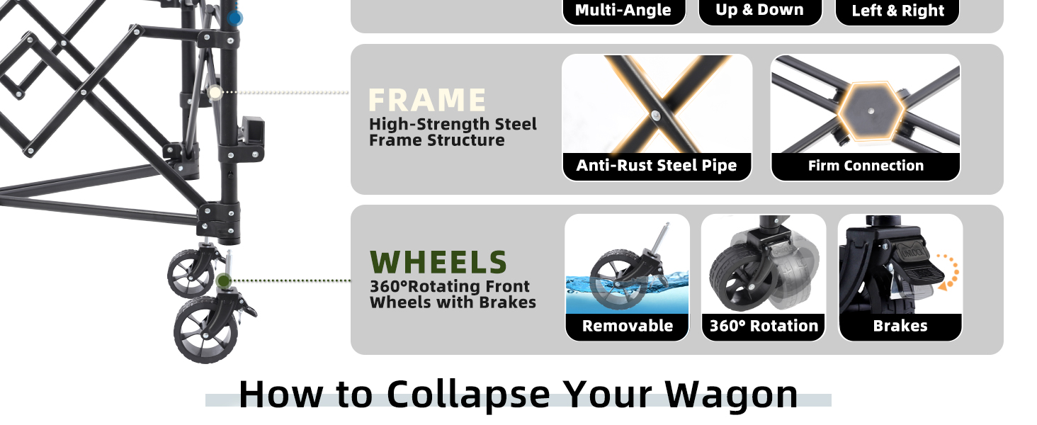 Collapsible Wagon Cart