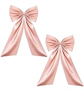 MVRPOWER 2 Pack Pink Bow Decor Large Coquette Bow Wall Decor for Girls Room, Nursery, Party Backd...