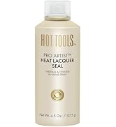HOT TOOLS Heat Protectant Hi-Shine Spray | Instantly Makes Hair Shinier, Minimizes Frizz &amp; Gives ...