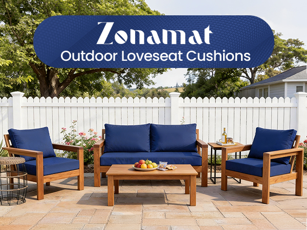 outdoor loveseat cushions