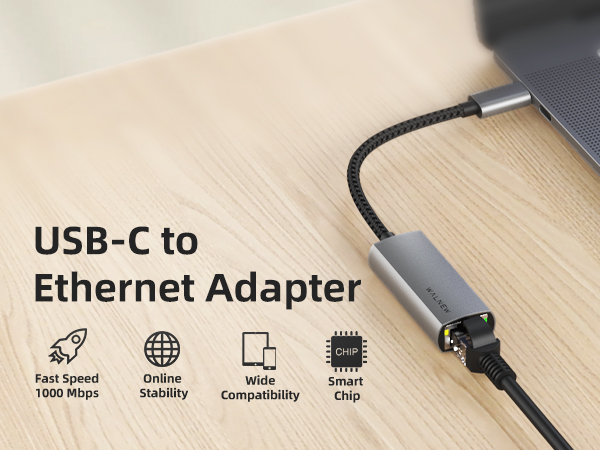 usb c to ethernent adapter