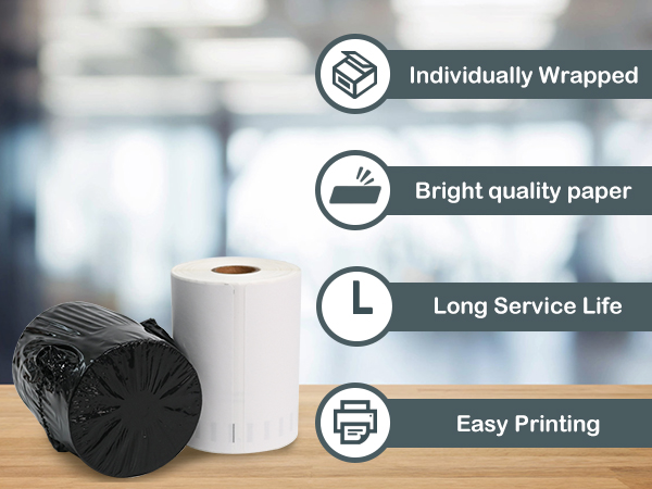 4 x 6 Direct Thermal Shipping Labels
