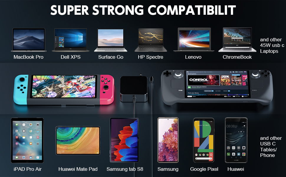 suitable for Steam Deck/Switch/Switch Lite