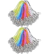 Evnlo Phone Charms Strap with Lobster Clasp,Lanyard Strap Cell Phone Charm Strap for Keychain Cla...