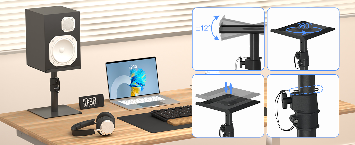 Bookshelf Speaker Stand
