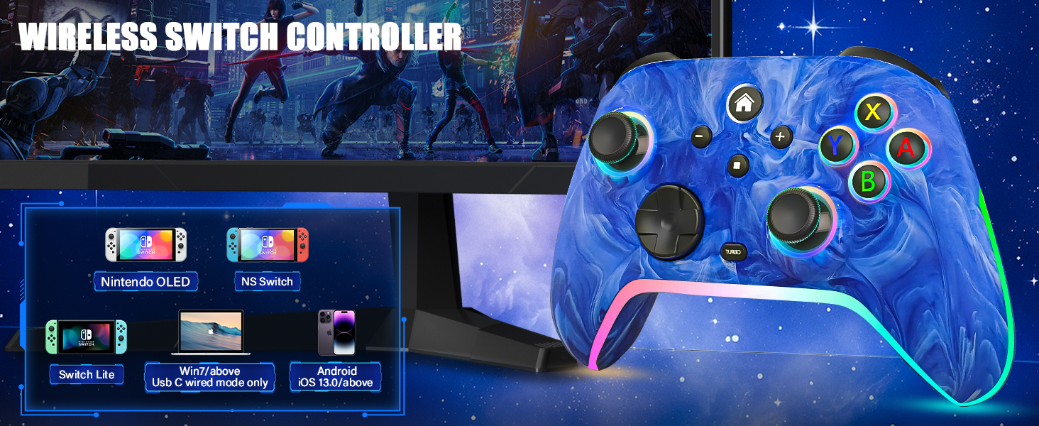 nintendo switch controller wireless 3