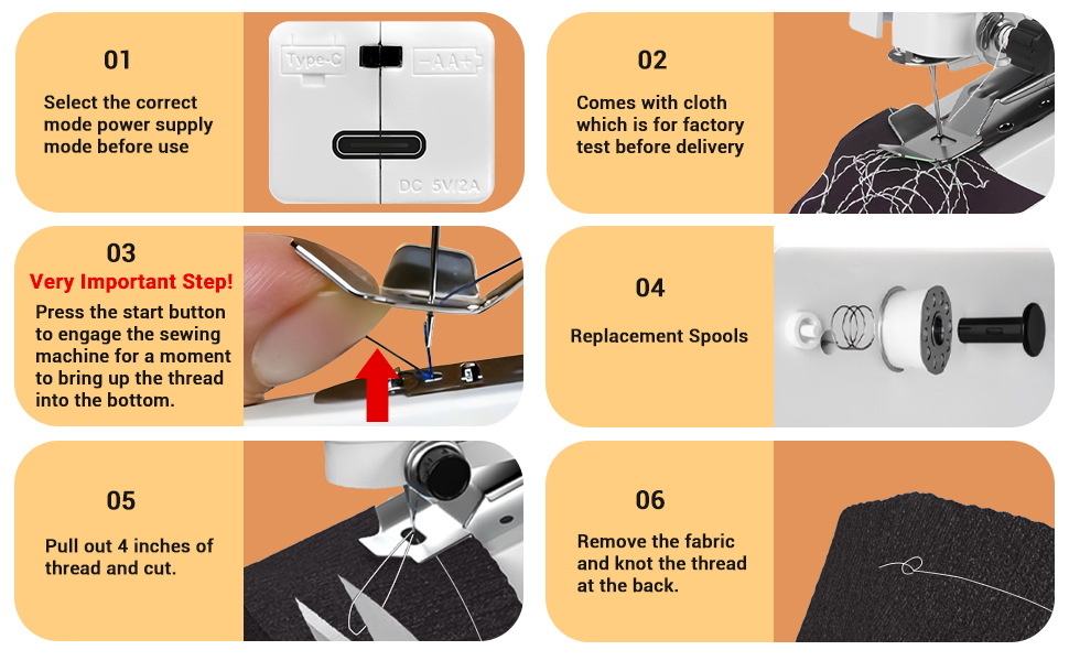 Handheld Sewing Machine