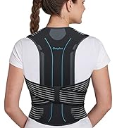 Omples Posture Corrector for Women and Men Upper Back Brace for Posture Scoliosis Back Brace Thor...