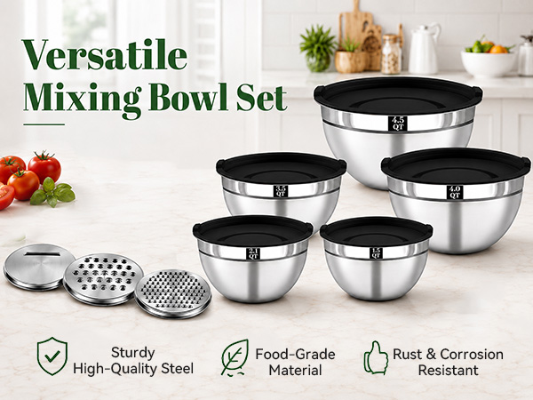 mixing bowls