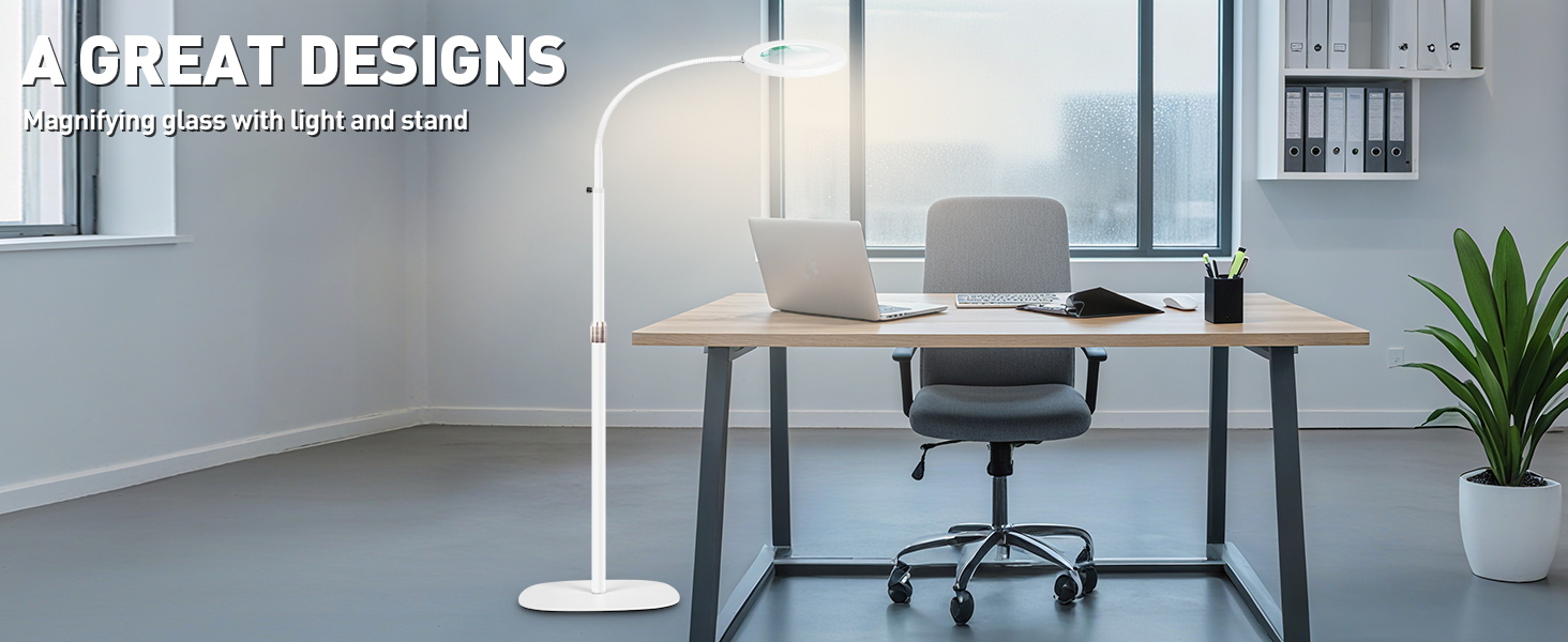 magnifying glasses with light for close work magnifier with ligh magnifying floor lamp 