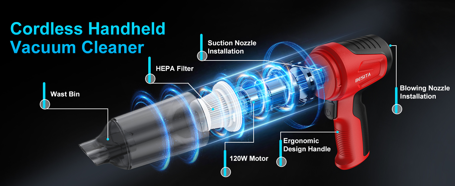 Cordless Handheld Vacuum Cleaner