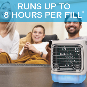 Arctic Air Turbo Chill: runs up to 8 hours per fill