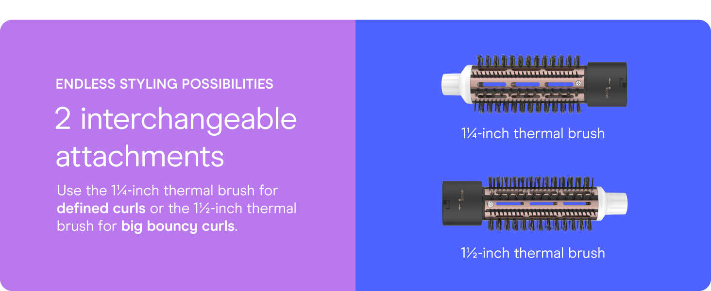 Conair infiniti hot air spin brush set dryer double ceramic ions less frizz healthy hair