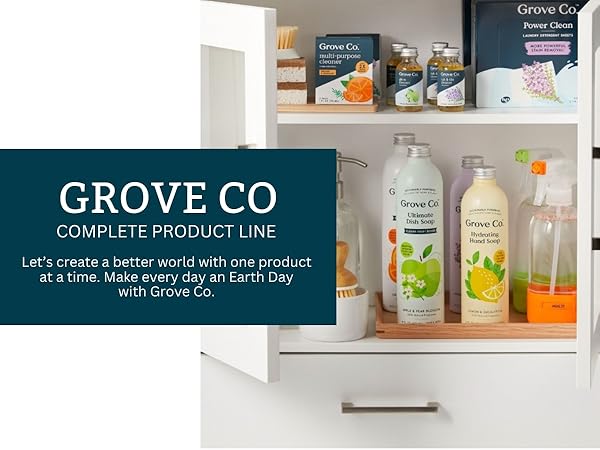 Grove co, refillable, dish soap, kitchen, dishes, refill