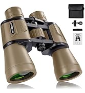 20x50 Binoculars for Adults with Smartphone Adapter - High Powered Binoculars for Bird Watching H...