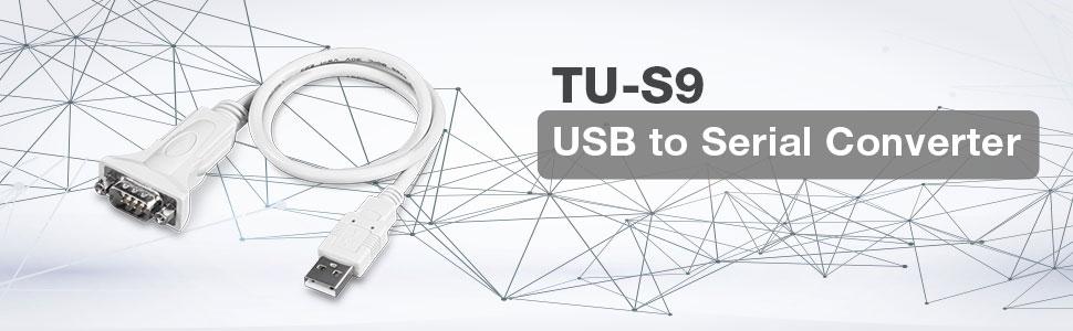 USB 1.1, USB 2.0, USB 3.0, RS-232, Serial, TxD, RxD, RTS, DCD, RI, GND, converter, adapter 