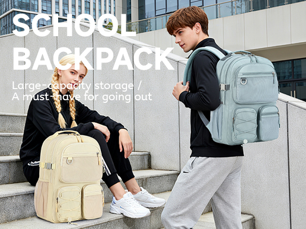 Multi-Pocket Backpack