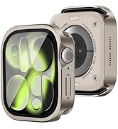 KUVPIUS Premium Metal Watch Case, 46MM Apple Watch Case, Screen Protector for Apple Watch Series1...