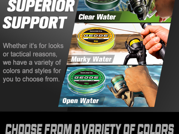 braided fishing line