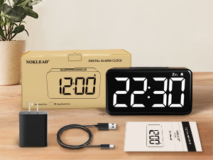 included USB cord and power adapter