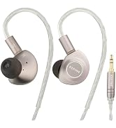 Kefine Delci AE Hi-Fi IEMs, 10mm DLC+PU Dynamic Driver in-Ear Monitors with Interchangeable Tunin...