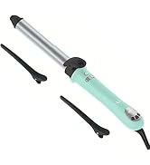 Amira Beauty Automatic Rotating Curling Iron, 1" Tourmaline Ceramic Curler Wand, Digital Display ...