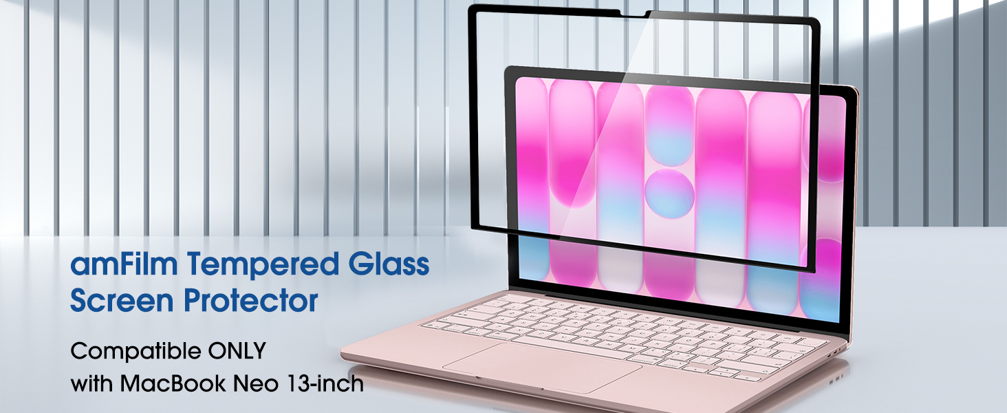 macbook neo screen protector tempered glass