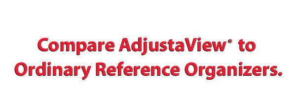 AdjustaView Reference Organizer