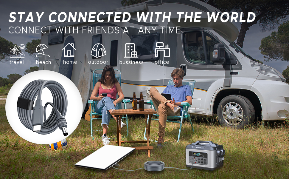 Starlink Mini USB-C to DC Power Cable,