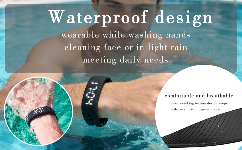 vibrating alarm wristband