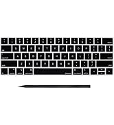 Bfenown Replacement US Keyboard Key Cap Keycaps Keys for MacBook Pro 13" 15" A1989 A1990 A2159, M...