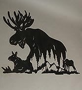 Moose wall art