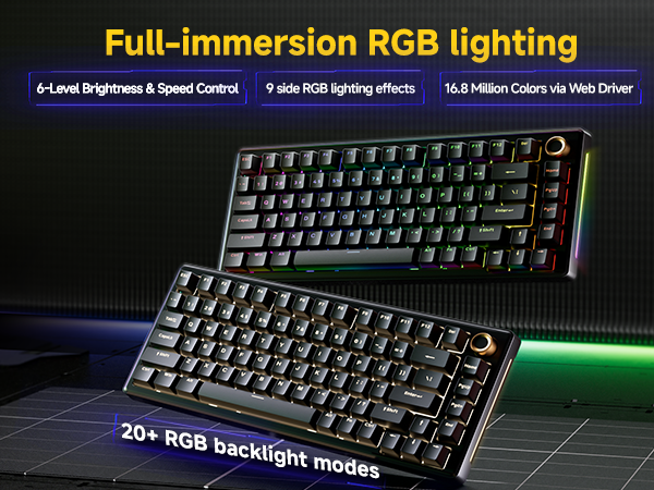75% RGB Mechanical Gaming Keyboard