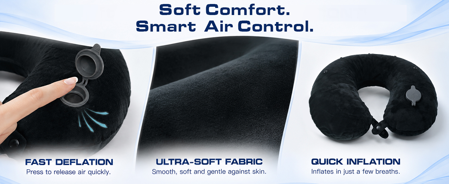 Portable U-Shape Travel Pillow