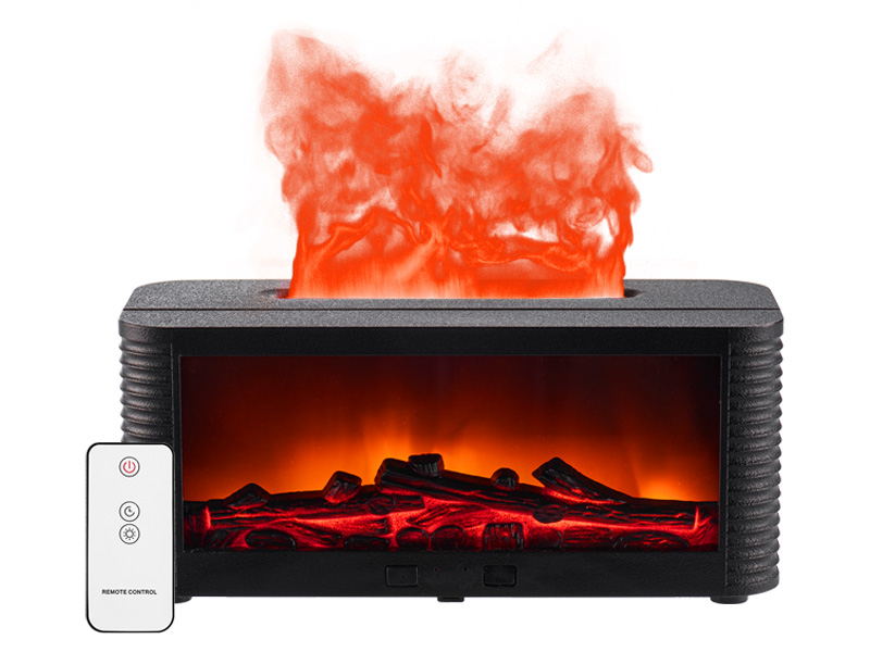 Flame fireplace aroma diffuser