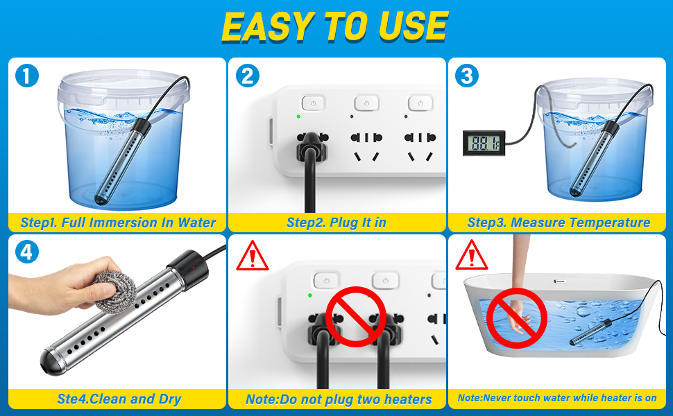 immersion water heater