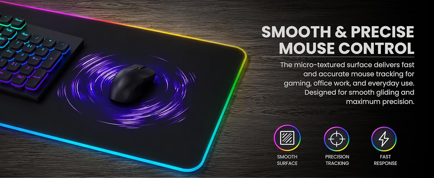 RGB Mouse Pad Extended